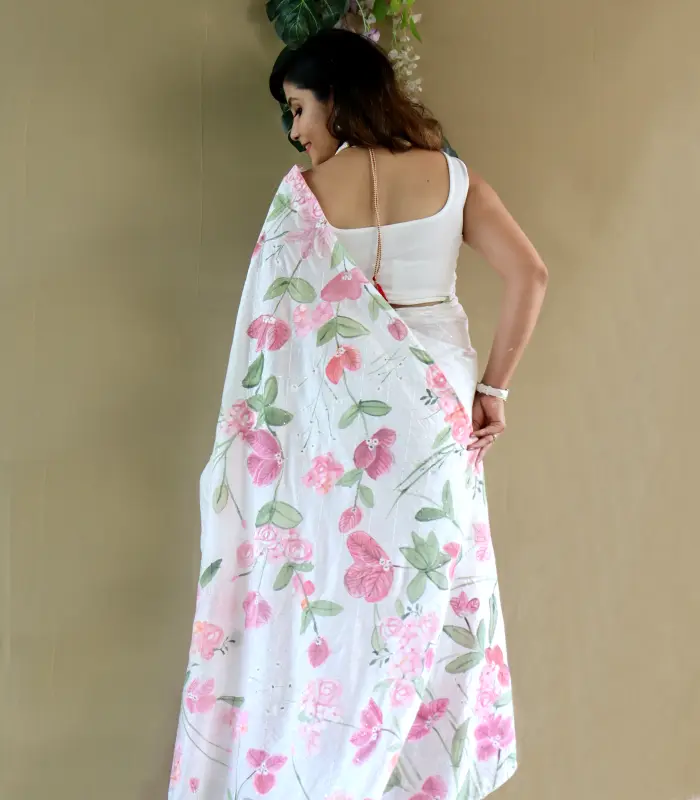 White Royal Chanderi-1