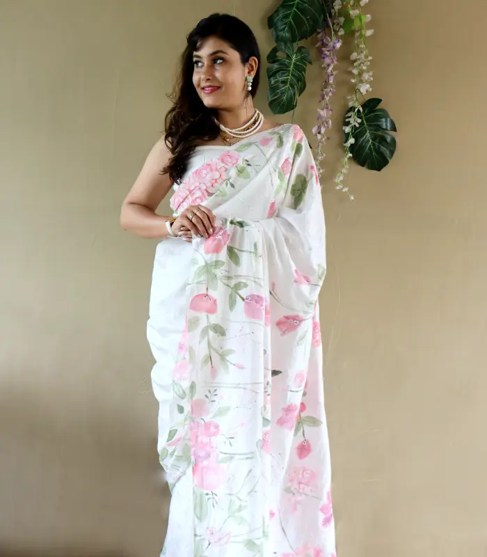 White Royal Chanderi-2