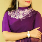 THE QUEEN'S PEAHEN NECKLACE SAREE