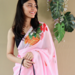 THE FLORAL DIP SAREE